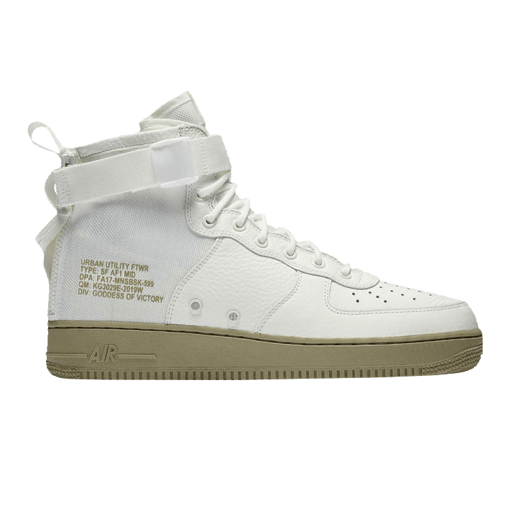 Nike SF Air Force 1 Mid 'Olive Ivory' — Ivory/Ivory-Neutral Olive