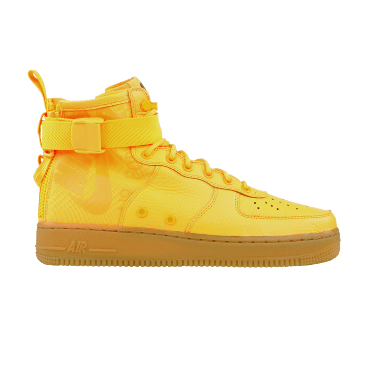 Nike SF Air Force 1 Mid 'OBJ' Special Box — Laser Orange/Black