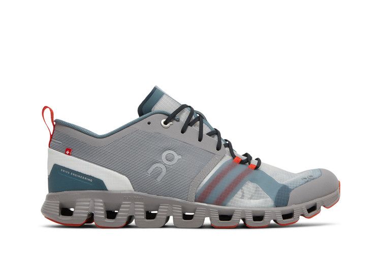 ON Cloud X Shift 'Alloy Red' — Alloy/Red