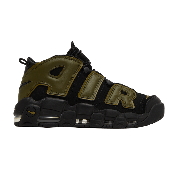 Nike Air More Uptempo '96 'Rough Green' — Black/Pilgrim/Black/Rough Green