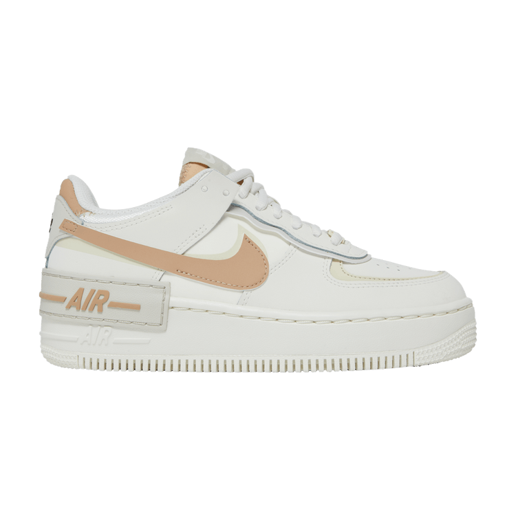 Nike Wmns Air Force 1 Shadow 'Sail Hemp' — Sail/Fossil/Light Bone/Hemp