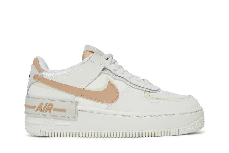 Nike Wmns Air Force 1 Shadow 'Sail Hemp' — Sail/Fossil/Light Bone/Hemp (2)