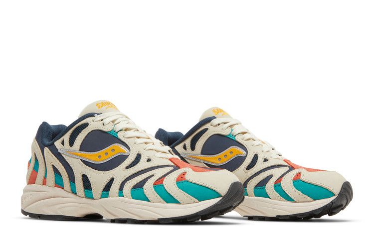 Saucony Grid Azura 2000 'Changing Tides' — White/Blue