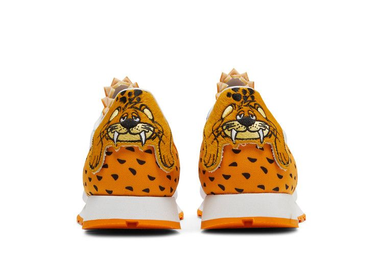 Flintstones Meet Jetsons x Reebok Classic Leather 'Baby Puss' — Footwear White/Golden Horizon/Boldly Yellow