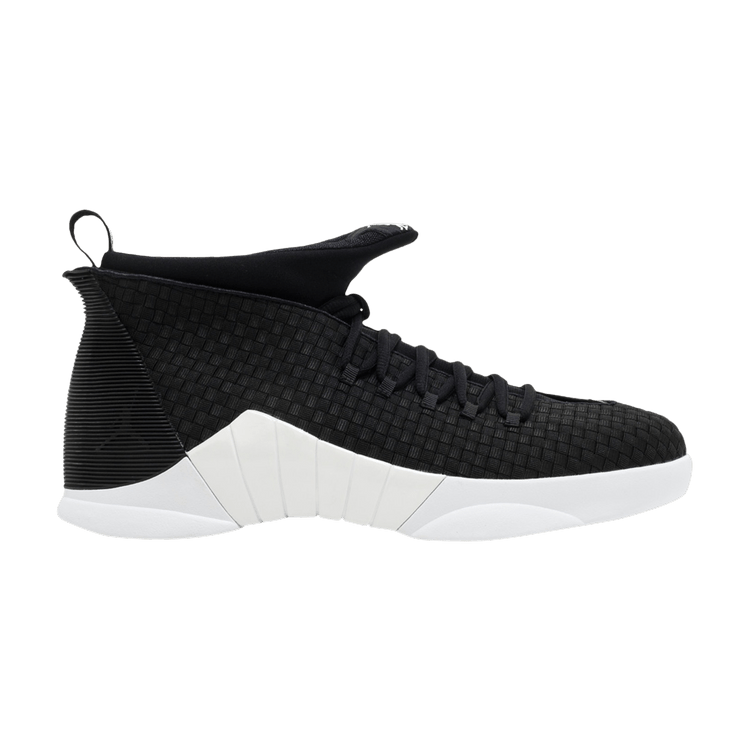 PSNY x Air Jordan 15 Retro Woven 'Black' Friends &amp; Family — Black/Black/White