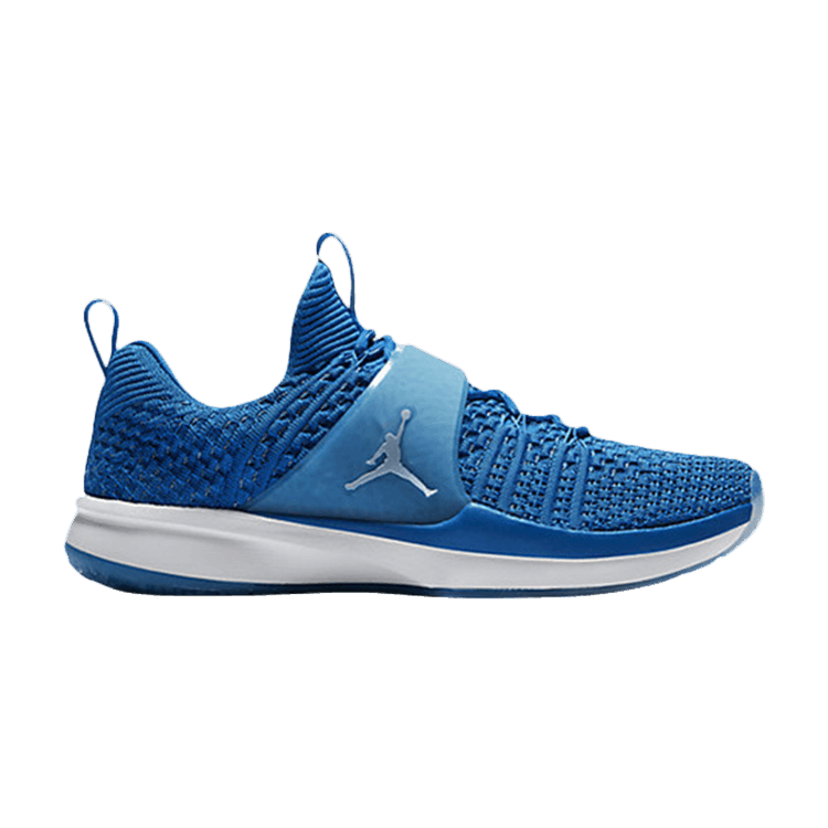 Air Jordan Trainer 2 Flyknit 'Military Blue' — Military Blue/Pure Platinum-Black-Metallic Silver
