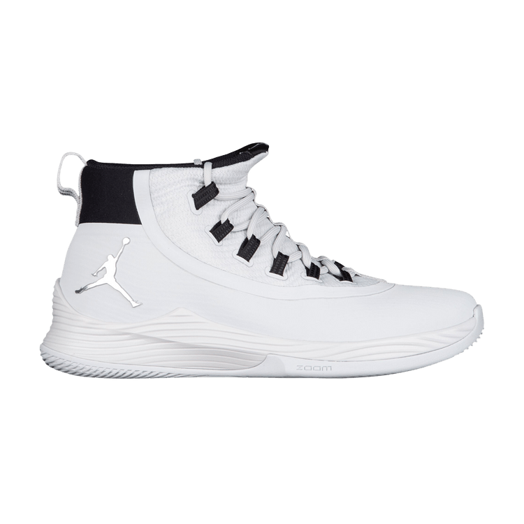 Air Jordan Ultra.Fly 2 TB 'Pure Platinum Black' — Pure Platinum/Black