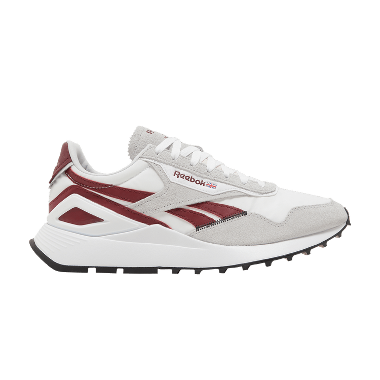 Reebok Classic Leather Legacy AZ 'Grey Classic Burgundy' — Footwear White/Pure Grey 2/Classic Burgundy