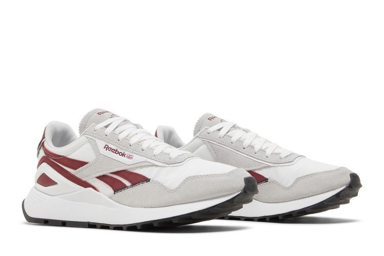 Reebok Classic Leather Legacy AZ 'Grey Classic Burgundy' — Footwear White/Pure Grey 2/Classic Burgundy