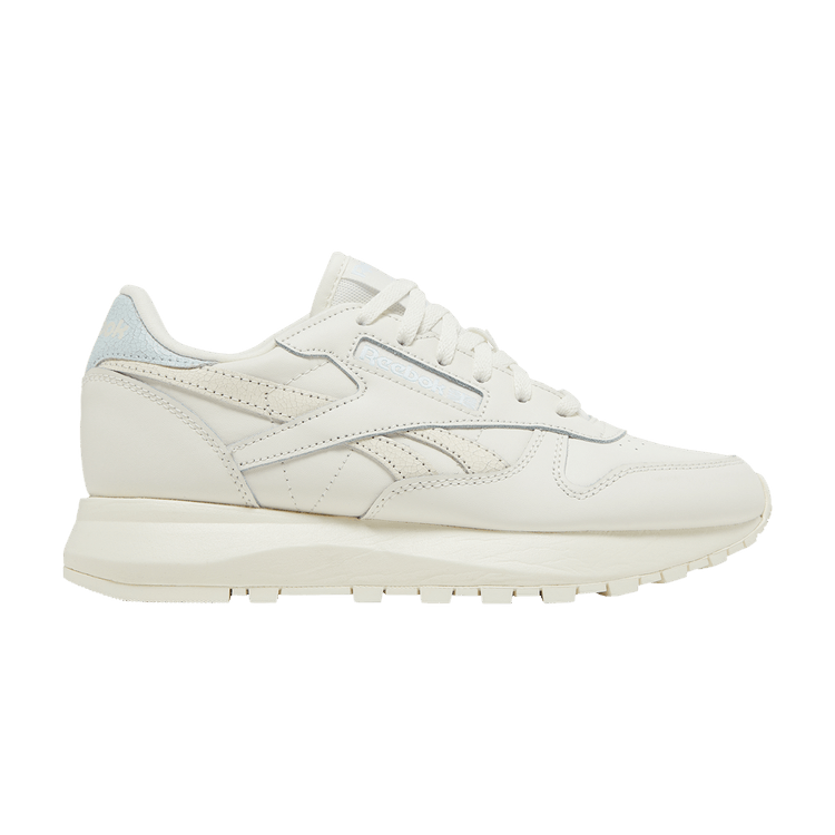 Reebok Wmns Classic Leather SP 'Chalk Glass Blue' — Chalk/Chalk/Glass Blue