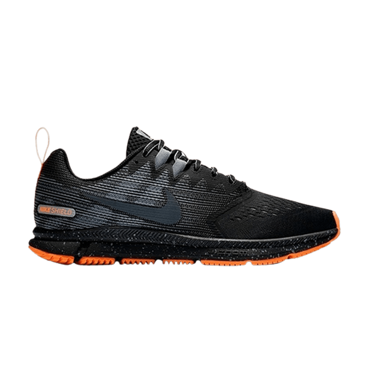 Nike Zoom Span 2 Shield 'Black Crimson' — Black/Anthracite/Cool Grey/Hyper Crimson