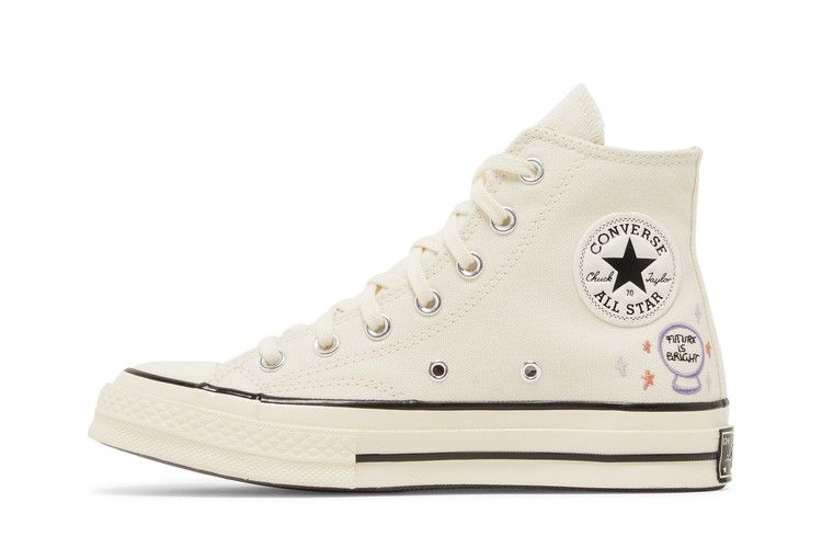 Converse Wmns Chuck 70 High 'Mystic World - Future is Bright' — Egret/Egret/Black