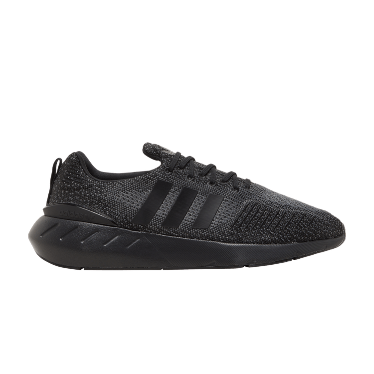 Adidas Swift Run 22 'Black Grey' — Core Black/Core Black/Grey Five