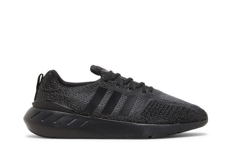 Adidas Swift Run 22 'Black Grey' — Core Black/Core Black/Grey Five