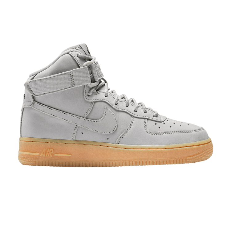 Nike Air Force 1 High WB GS 'Grey Gum' — Medium Grey/Black-Gum Light Brown-Medium Grey