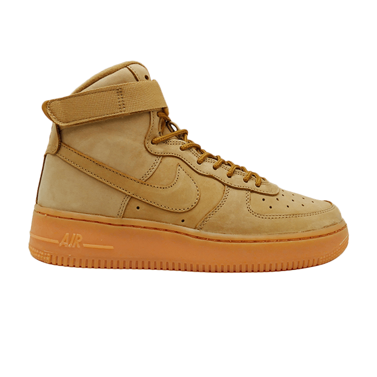 Nike Air Force 1 High WB GS 'Flax' — Flax/Flax-Outdoor Green