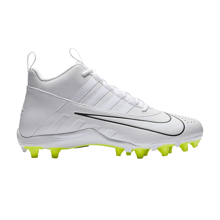 Nike Alpha Huarache 6 Varsity 'White Volt' — White/White/Black/Volt