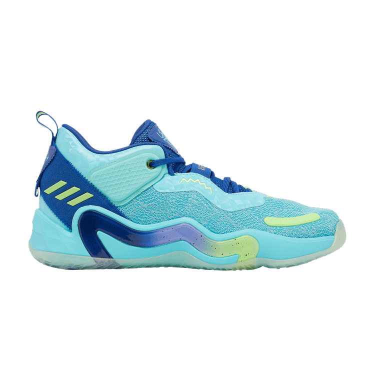 adidas D.O.N. Issue #3 'Pulse Aqua' — Pulse Aqua/Bold Blue/Bright Cyan
