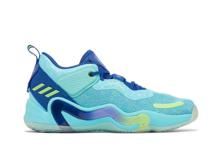 adidas D.O.N. Issue #3 'Pulse Aqua' — Pulse Aqua/Bold Blue/Bright Cyan