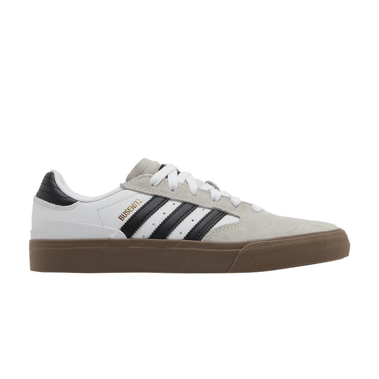 Adidas Busenitz Vulc 2 'White Gum' — Cloud White/Core Black/Gold Metallic