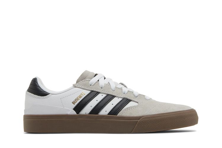Adidas Busenitz Vulc 2 'White Gum' — Cloud White/Core Black/Gold Metallic