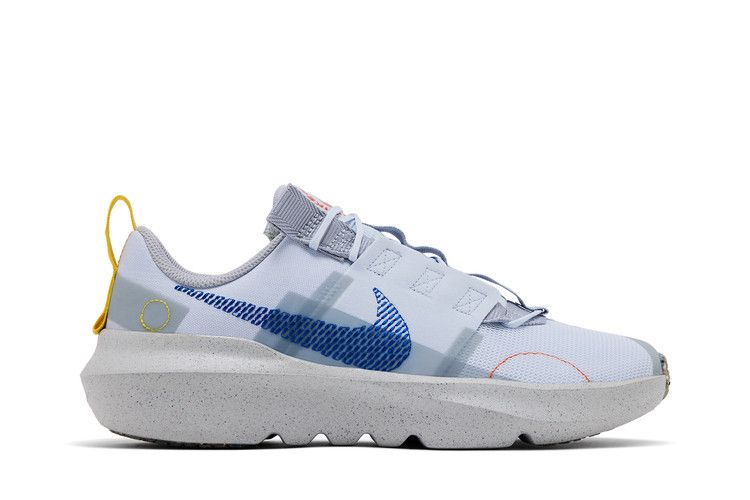Nike Crater Impact GS 'Football Grey Game Royal' — Football Grey/Wolf Grey/Rush Orange/Game Royal