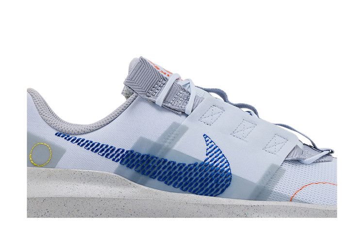Nike Crater Impact GS 'Football Grey Game Royal' — Football Grey/Wolf Grey/Rush Orange/Game Royal