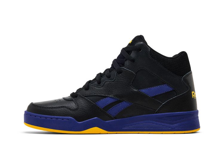 Reebok Royal BB 4500 High 2 'Black Always Yellow Bold Purple' — Footwear Black/Always Yellow/Bold Purple