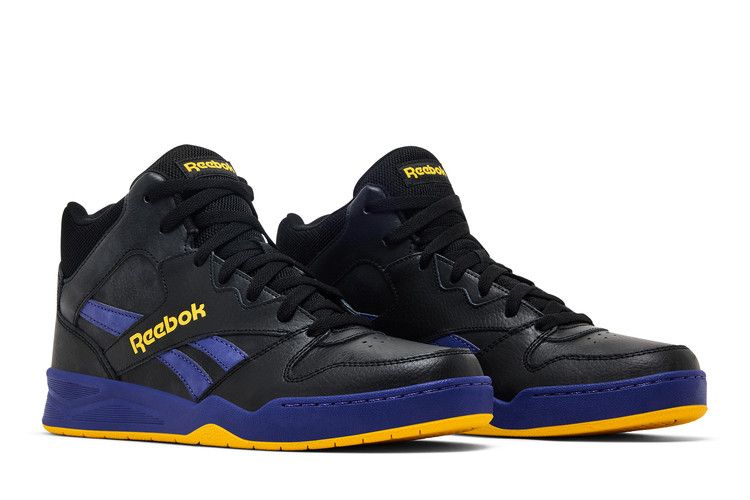 Reebok Royal BB 4500 High 2 'Black Always Yellow Bold Purple' — Footwear Black/Always Yellow/Bold Purple