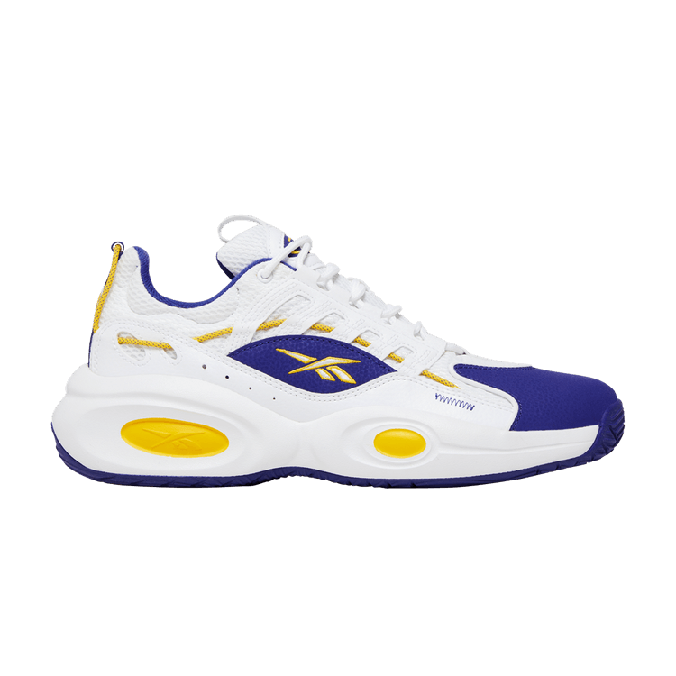 Reebok Solution Mid 'White Purple Gold' — White