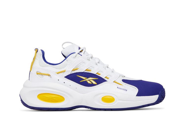 Reebok Solution Mid 'White Purple Gold' — White