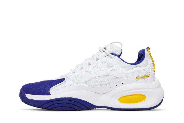 Reebok Solution Mid 'White Purple Gold' — White