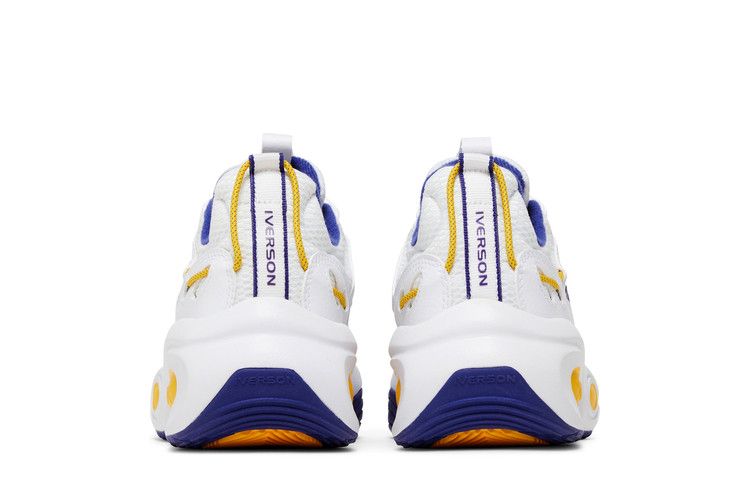 Reebok Solution Mid 'White Purple Gold' — White