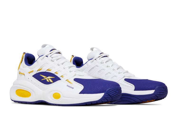 Reebok Solution Mid 'White Purple Gold' — White