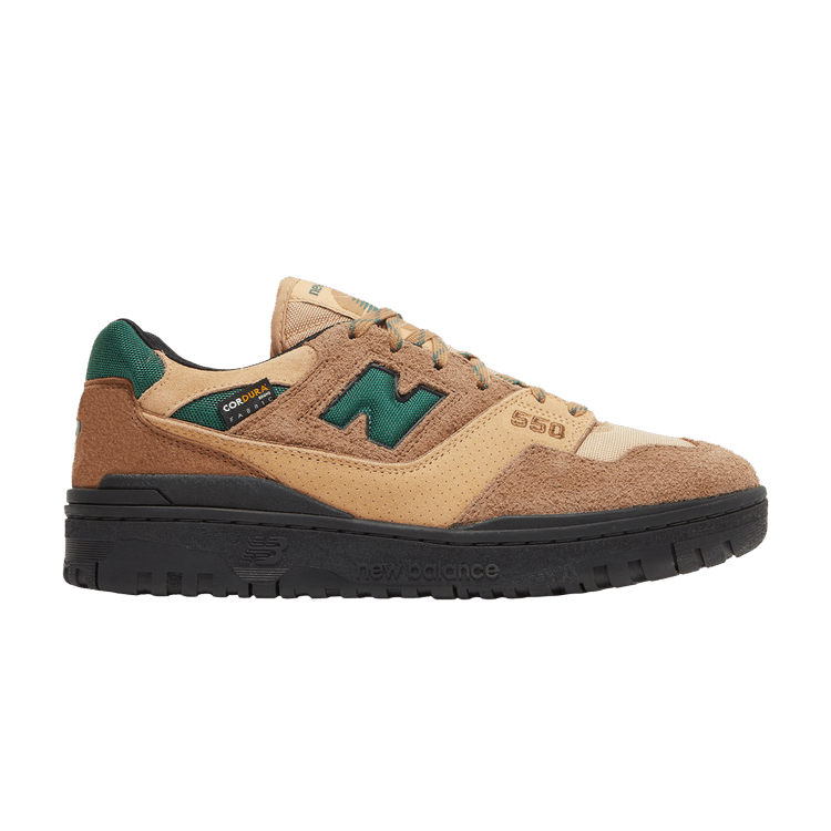 size? x New Balance 550 'Cordura Pack - Light Brown Green' — Light Brown/Green