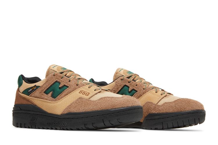 size? x New Balance 550 'Cordura Pack - Light Brown Green' — Light Brown/Green