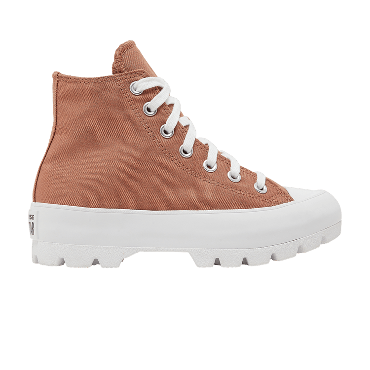 Converse Wmns Chuck Taylor All Star Lugged High 'Seasonal Color - Mineral Clay' — Mineral Clay/White/Black