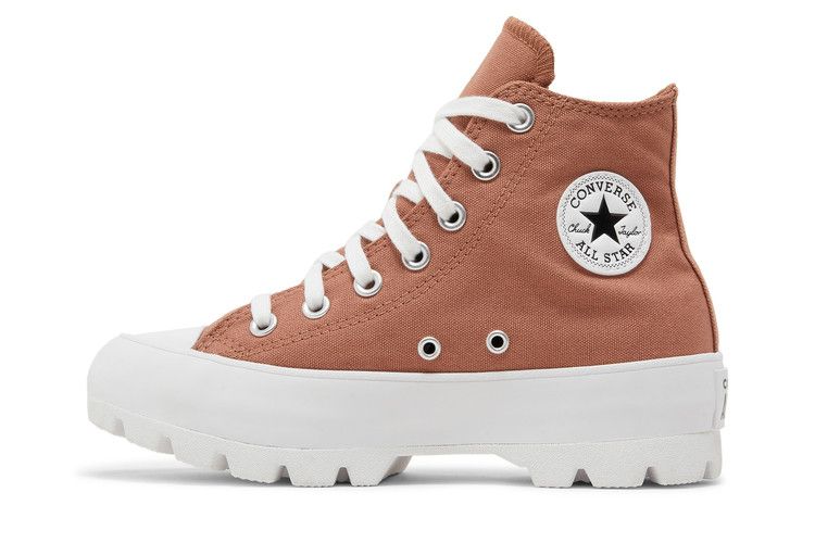 Converse Wmns Chuck Taylor All Star Lugged High 'Seasonal Color - Mineral Clay' — Mineral Clay/White/Black