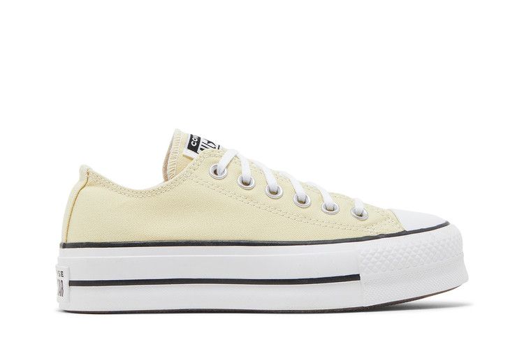 Converse Wmns Chuck Taylor All Star Lift Platform Low 'Seasonal Color - Lemon Drop' — Lemon Drop/Black/White
