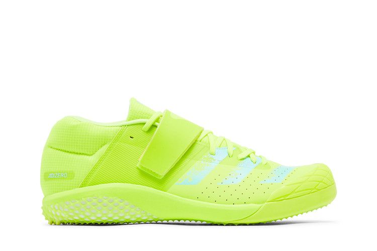 adidas Adizero Javelin 'Solar Yellow Aqua' — Solar Yellow/Clear Aqua/Core Black
