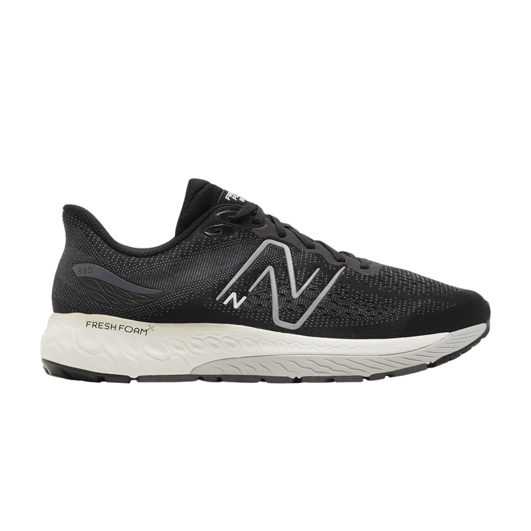 New Balance Fresh Foam X 880v12 'Black Light Aluminum' — Black/Lead/Light Aluminum