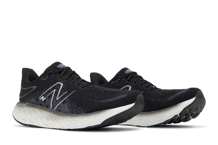 New Balance Fresh Foam X 1080v12 2E Wide 'Black Thunder' — Black/Thunder/White