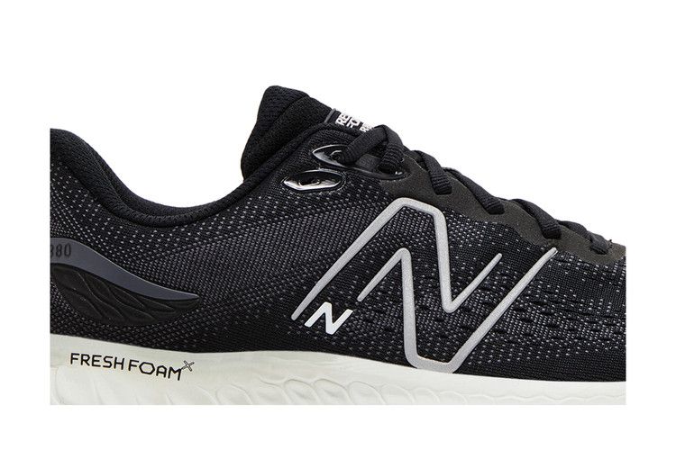 New Balance Fresh Foam X 880v12 4E Wide 'Black Light Aluminum' — Black/Lead/Light Aluminum