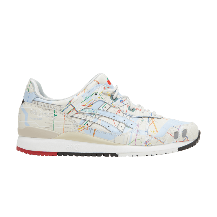 atmos x ASICS Gel Lyte 3 OG 'NYC Subway' — Birch/Pure Silver