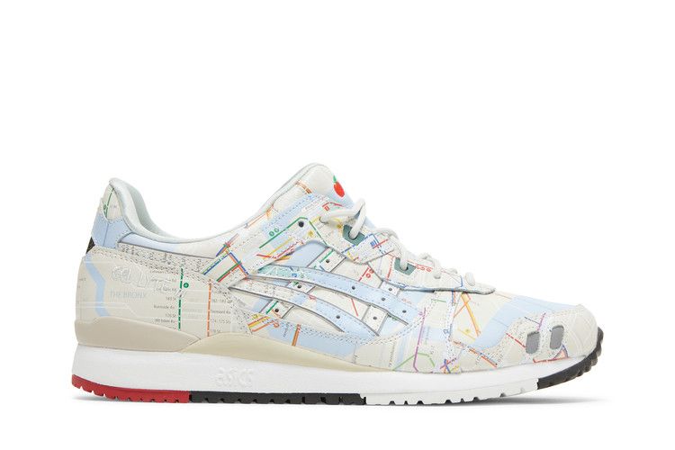 atmos x ASICS Gel Lyte 3 OG 'NYC Subway' — Birch/Pure Silver