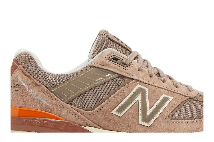 Slow Steady Club x New Balance 990v5 Made in USA 'Brown' — Brown