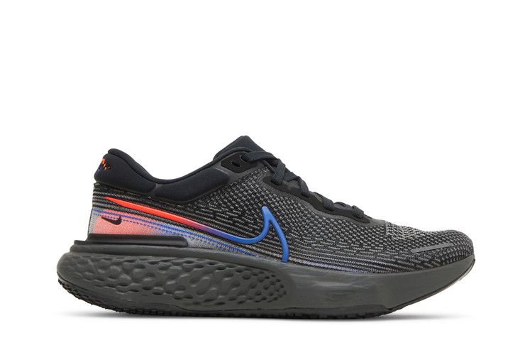 Nike ZoomX Invincible Run Flyknit 'Black Total Orange' — Black/Bright Crimson/Total Orange/Racer Blue