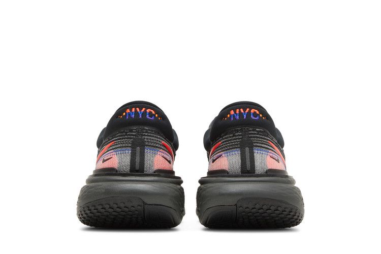 Nike ZoomX Invincible Run Flyknit 'Black Total Orange' — Black/Bright Crimson/Total Orange/Racer Blue