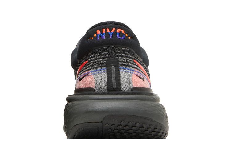 Nike ZoomX Invincible Run Flyknit 'Black Total Orange' — Black/Bright Crimson/Total Orange/Racer Blue