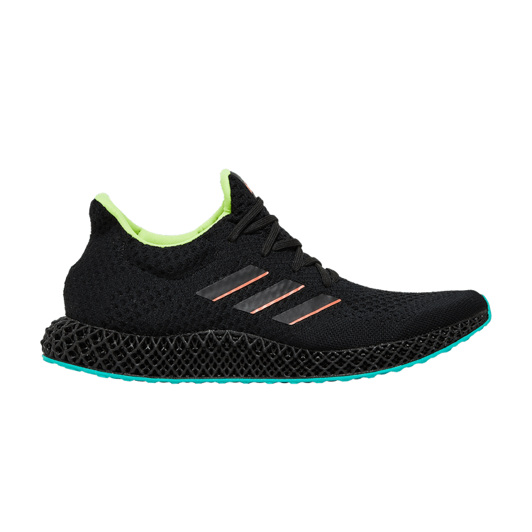 adidas Futurecraft 4D 'Black Carbon Turbo' — Core Black/Carbon/Turbo